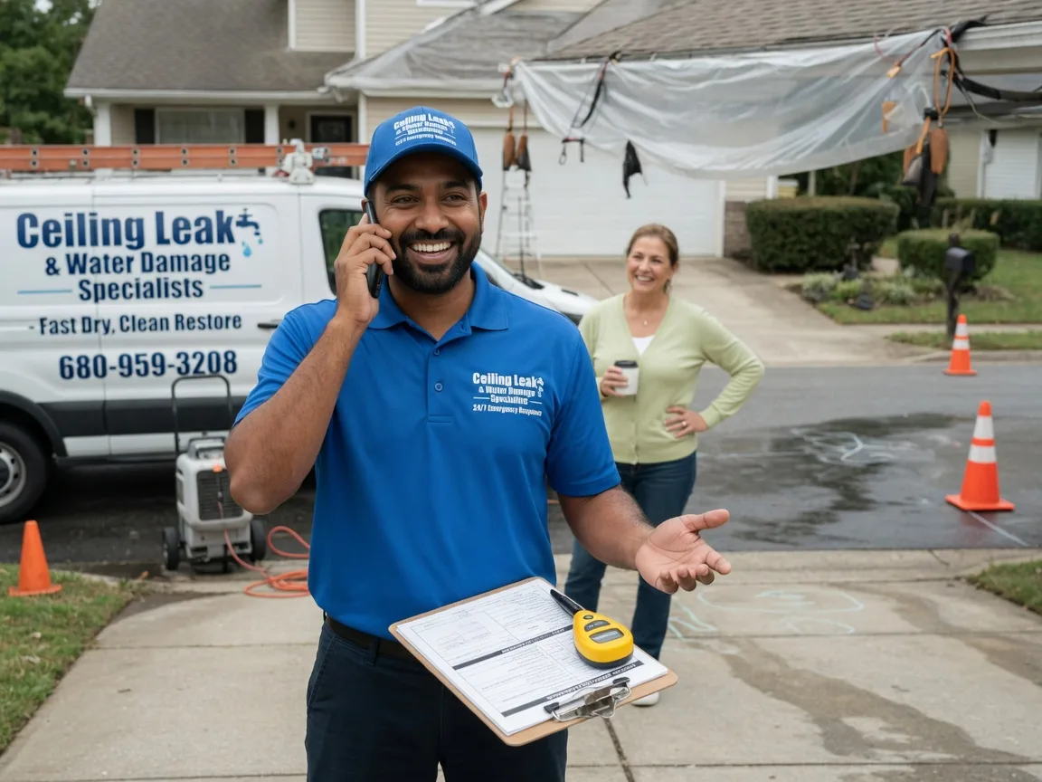 Ceiling Leak Cleanup Sulphur Springs, AR FAQs